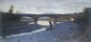 Il ponte - 1904  Olio su tela, 238x113  - 